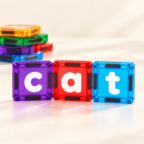 Little Minds Magnetic Alphabet Tiles