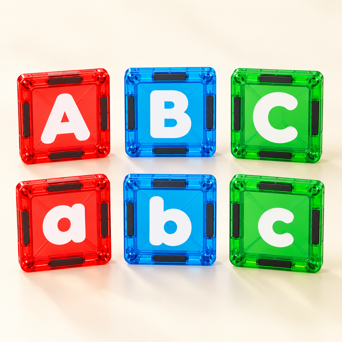 Little Minds Magnetic Alphabet Tiles